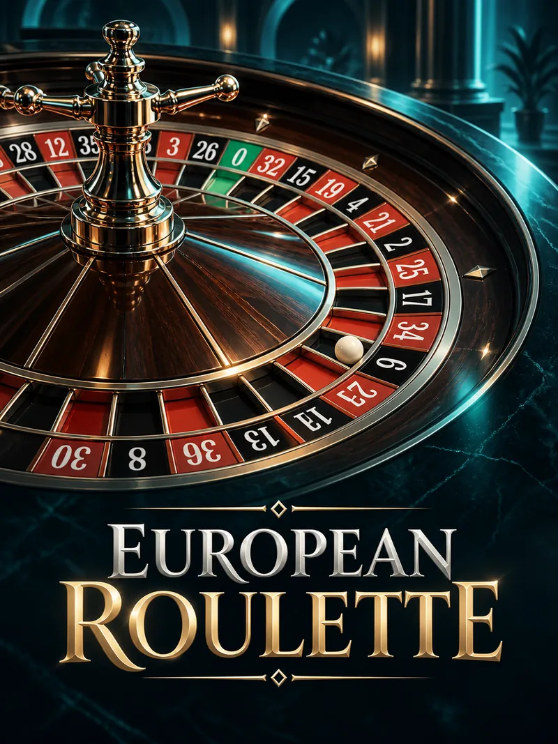 European Roulette အီလက်ထရွန်နစ် ဘီးလှည့်ဂိမ်း