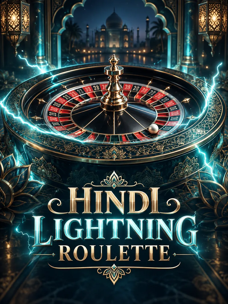 Hindi Lightning Roulette Evolution ဂိမ်းပုံရိပ်